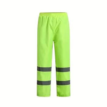Защитные непромокаемые брюки, светоотражающие непромокаемые брюки высокой видимости, санитарные