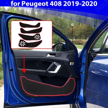Защитный Ковер, Боковая кромка, Защитный коврик, наклейка на дверь автомобиля, Защита от ударов, Аксессуары Peugeot 408 2019-2020