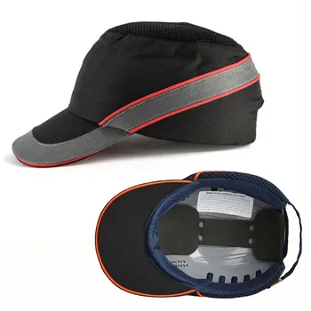 Защитный шлем для защиты от ударов, Летние дышащие Защитные противоударные Легкие шлемы, Модная повседневная солнцезащитная шляпа