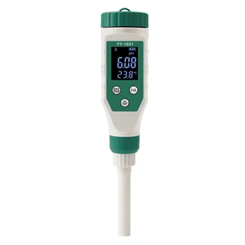 Измеритель РН воды Инструменты для кислотно-щелочного тестирования кожи Теста Bluetooth ЖК-цифровой дисплей Тестер кислотности PH Аксессуары для бассейна