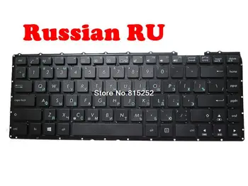 Клавиатура для ноутбука ASUS F453 F453MA F453SA Черная без рамки Великобритания/США/Латинская Америка LA/Русский RU/Франция FR/Немецкий GR