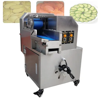 Коммерческая электрическая машина для резки фруктов и овощей, многофункциональный измельчитель картофеля