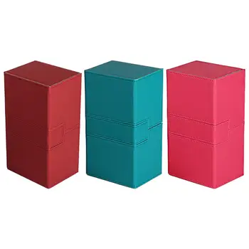 Коробка для колоды торговых карт, чехол-органайзер для хранения карточных кубиков