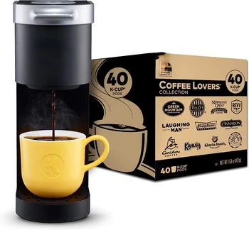 Кофеварка черного цвета с кофейными капсулами Coffee Lovers' 40 в упаковке