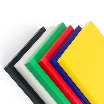 Листовая пластина Acetal POM Delrin из инженерного пластика Черный Белый Красный Синий Зеленый Желтый