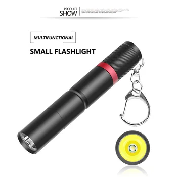 Мини Светодиодный фонарик 4000ЛМ, ультра яркий Портативный мини-фонарик, карманный фонарик, Фонарь для кемпинга, Водонепроницаемый фонарь