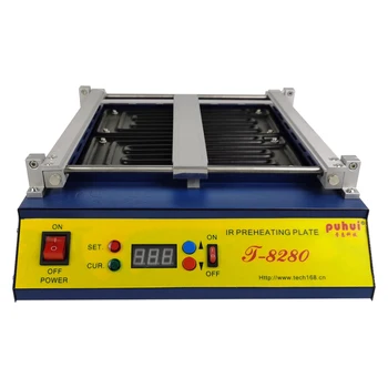 Мощная печь предварительного нагрева PUHUI T8280 большая машина для предварительного нагрева печатных плат/heat T8280