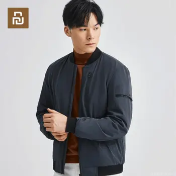 Мужская куртка-бомбер Youpin SKAH, Модная повседневная ветровка, пальто для мужчин, Новинка 2022 года, осенне-зимние тонкие бейсбольные куртки, мужская одежда