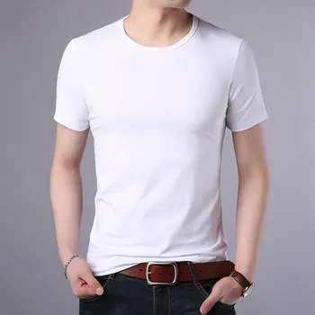 Мужская осенняя футболка по индивидуальному заказу, трендовая свободная камуфляжная версия
