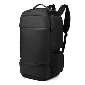 Мужской Рюкзак OZUKO, многофункциональный USB-зарядка для ноутбука, Портативный спортивный рюкзак для путешествий на открытом воздухе, Рюкзак Большой емкости, сумка для обуви