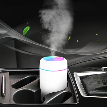 Новый 300 мл Красочный Чашечный Увлажнитель Воздуха Портативный Мини USB Ароматический Диффузор С Прохладным Туманом Для Спальни, Домашнего Автомобиля, Очиститель Humificador