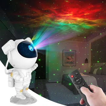 Новый проектор Galaxy Star, Звездное небо, ночник, лампа астронавта, Декор для дома, Украшение спальни, Декоративные светильники, подарок