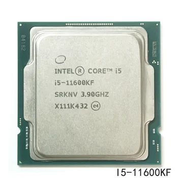 Новый процессор Intel Core i5 11600KF 3,9 ГГц шестиядерный двенадцатипоточный процессор 12 МБ 125 Вт LGA 1200 без вентилятора
