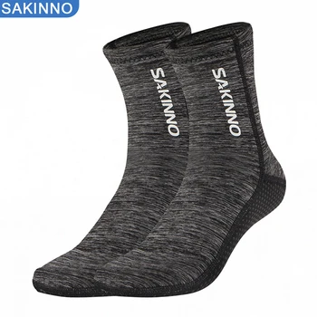 Носки для дайвинга и серфинга 3 мм Неопреновые носки для дайвинга, Эластичные пляжные носки, устойчивые к ударам, нескользящие теплые носки для плавания, водные виды спорта