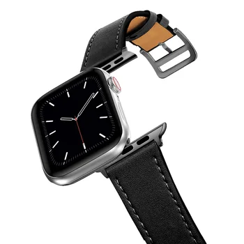 Одинарный ремешок из натуральной кожи для iWatch Band Ultra 49 мм Business Sports loop на ремешке Apple Smart Watch SE 40 мм 4544 мм серии 87654
