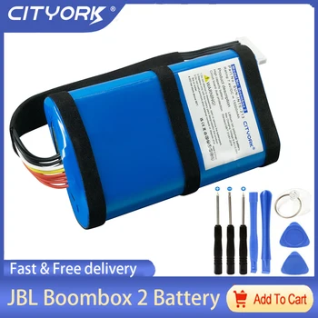 Оригинальные аккумуляторы для беспроводных Bluetooth-динамиков JBL BOOMBOX2 7,4 В 15000 мАч SUN - INTE - 213 Jbl Boombox 2 Сменный Аккумулятор