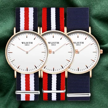 Повседневные Мужские Часы Простые Модные Часы Мужские WLISTH Роскошные Кварцевые Наручные Часы Мужские Часы Подарок Relogio Masculino Horloges Mannen