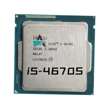 Подержанный Core i5 4670S 3,1 ГГц четырехъядерный процессор 6M 65W LGA 1150 CPU Процессор I5-4670s Бесплатная Доставка