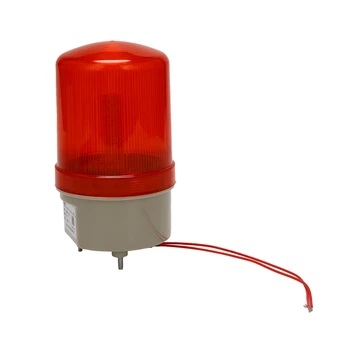 Промышленная Мигающая Звуковая Сигнализация, BEM-1101J 220V Красные светодиодные Сигнальные Лампы Акустооптической Системы сигнализации Вращающийся Световой Аварийный сигнал