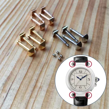 резьбовые трубки для часов Cartier Pasha ремешок для часов браслет соединительный стержень с наконечником