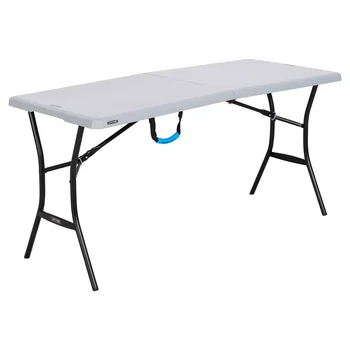 Складной стол длиной 5 футов, серый (80861) для уличной мебели