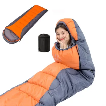 Спальный мешок для кемпинга Desert & Fox, легкий 4-х сезонный Теплый и холодный конверт, Спальный мешок для пеших прогулок