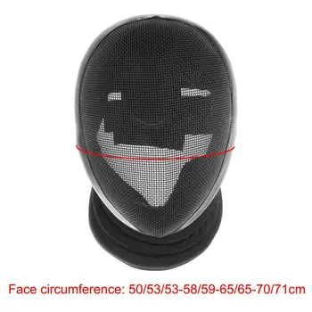 Универсальная защитная маска для лица с мягкой подкладкой Профессиональная фехтовальная маска для маскарада Спортивные аксессуары Оборудование