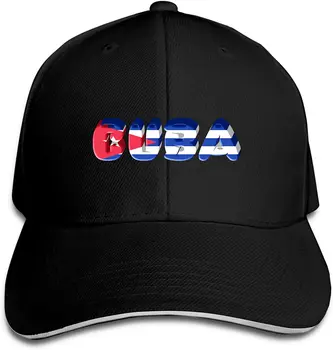 Флаг Кубы Карта Viva Cuba Libre 100% Хлопковая Шляпа Унисекс Бейсболка Snapback Летняя Солнцезащитная Мода Хип-Хоп Головной Убор Сэндвич-Кепка