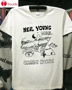 Футболка Vtg Neil Young Zuma Crazy Horse 1975 Концертный тур 70-х годов редкость