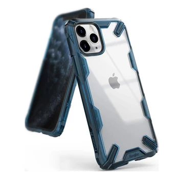 Чехол Ringke Fusion X для iPhone 11 Pro Max, сверхпрочный амортизирующий прозрачный жесткий ПК сзади, мягкая рамка из ТПУ, гибридный чехол