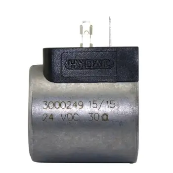 Электромагнитный клапан запасных частей экскаватора в сборе с намоткой электрического электромагнитного клапана A249900001495 для Sany SY210/SY230 24V