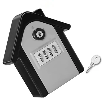 Ящики для хранения ключей с паролем, Защита от потери ключей из цинкового сплава для домашнего хозяйства